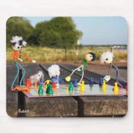 Fubby's spelen 'mens erger je niet !'. musmatta