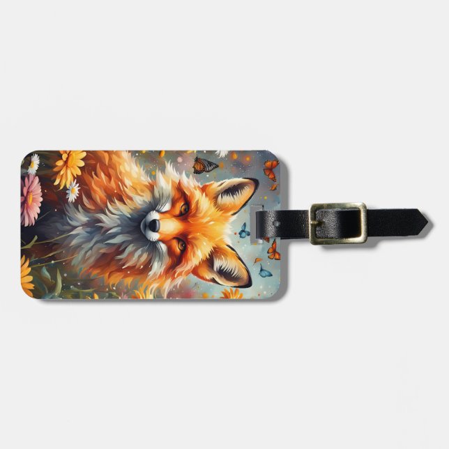 Fuchs auf der Wiese Bagagebricka (Horisontell Framsida)