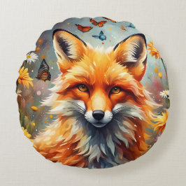 Fuchs auf der Wiese Rund Kudde