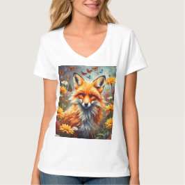 Fuchs auf der Wiese T Shirt