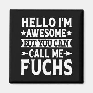 Fuchs Efternamn Ring Fuchs Familj Team Efternamn Magnet