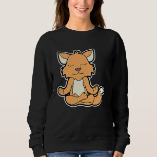 Fuchs Fox Relaxfox Yoga Djur Position Vintage Fr T Shirt