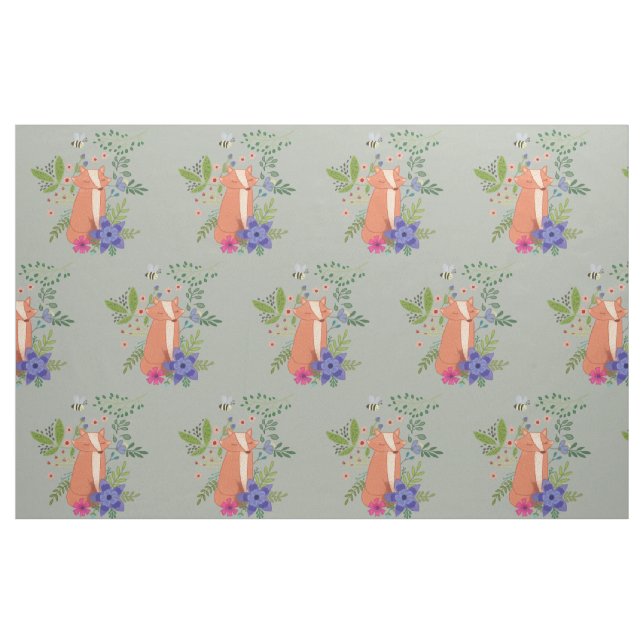 Fuchs im Wald Tyg (Fat Quarter)