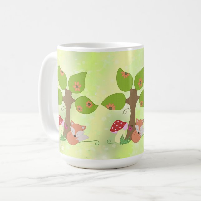 Fuchs unterm Baum  Kaffemugg (Framsida vänster)