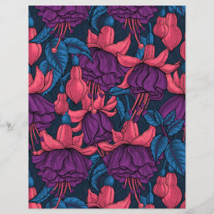 Fuchsia (blått och lila)