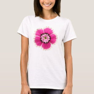 Fuchsia blomma t shirt
