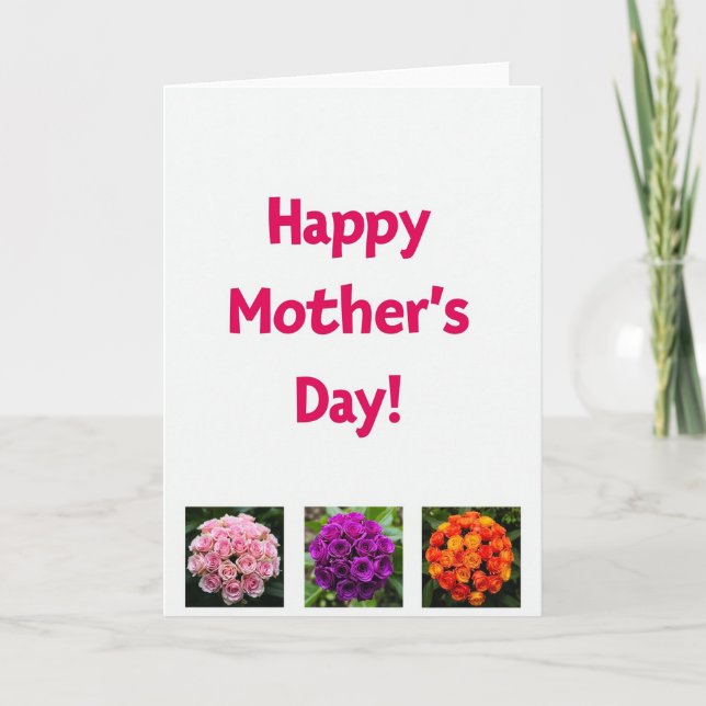 Fuchsia Blommor Grattiskort Kort (Framsida)