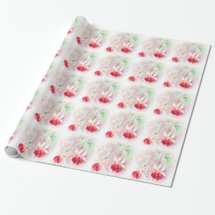 Fuchsia bra konst röd rosa omslag presentpapper
