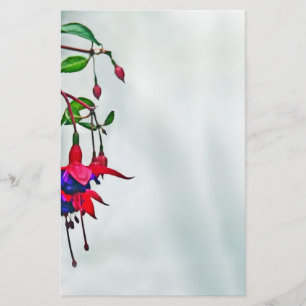 Fuchsia Brevpapper