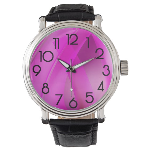 Fuchsia Buddy Watch Armbandsur (Framsida)