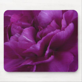 Fuchsia Carnation mousepad Musmatta