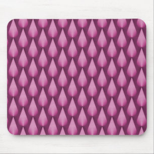 Fuchsia Dazzling Raindrops Mousepad Musmatta