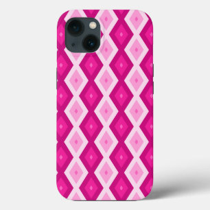 Fuchsia diamant mönster Fodral-Mate iPhone