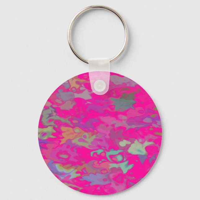 Fuchsia Dreams - Keychain Nyckelring (Framsida)