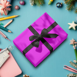 Fuchsia enfärgad | Klassisk | Elegant Presentpapper