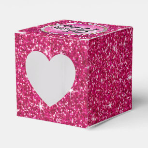 Fuchsia för gnistra   för GlitzBling glitter Presentaskar