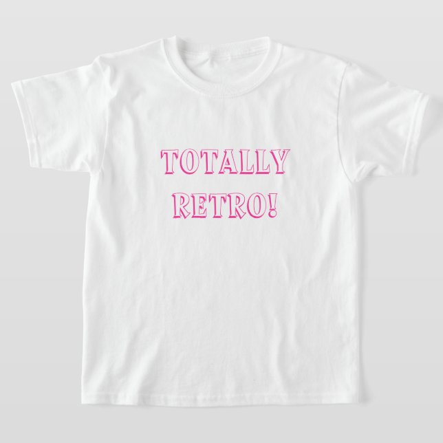 Fuchsia - fullständig åternotering t-shirt (Laydown)