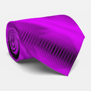 Fuchsia Futistisk Abstrakt Diagonal Mönsterkonst Slips
