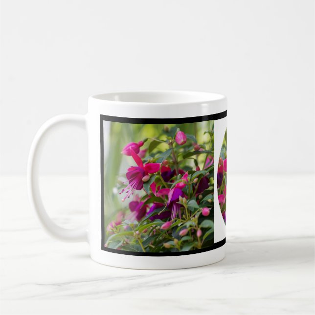 Fuchsia Garden Kaffemugg (Vänster)