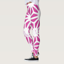 Fuchsia geometric mönster