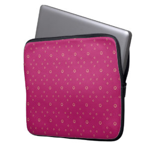Fuchsia   Golden Zinnia Sun Laptop Fodral