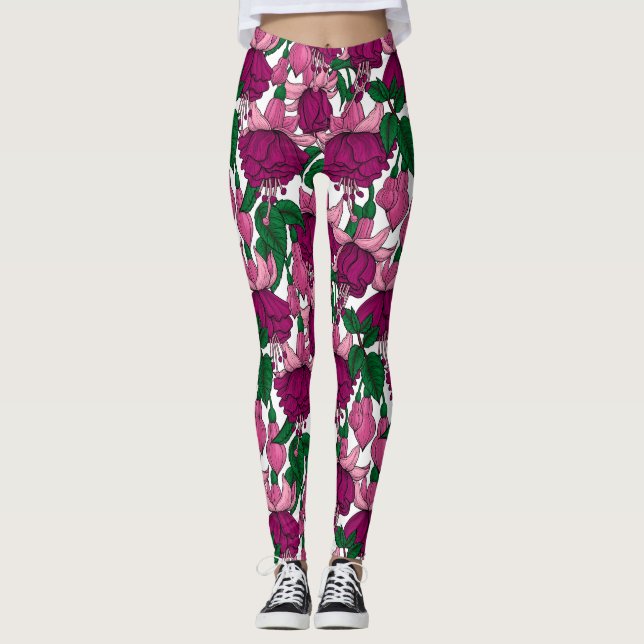 Fuchsia Leggings (Framsida)