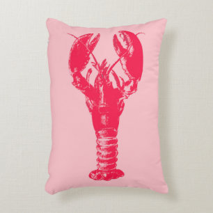 Fuchsia Lobster om Ljusare rosa Prydnadskudde