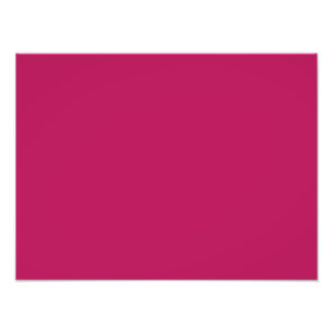 Fuchsia Magenta Rosa Solid Trend Färg Background Fototryck