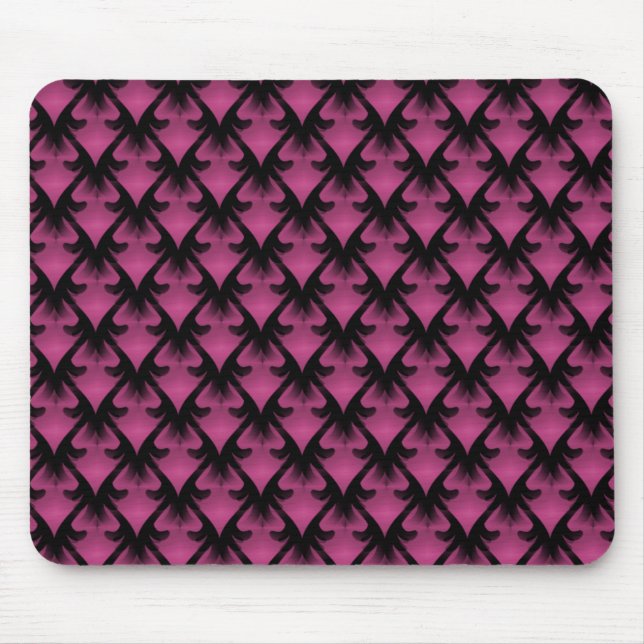 Fuchsia Metropolitan Glam Mousepad Musmatta (Framsidan)