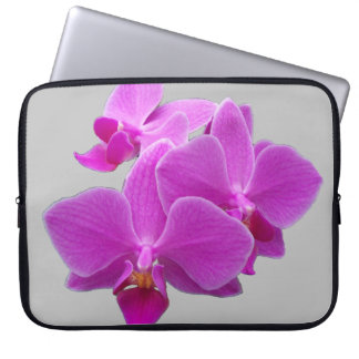 Fuchsia Mothorkidéer på ett laptopsleeve Laptop Fodral