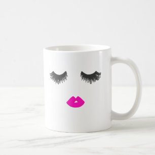 Fuchsia mugg för SNÄRT- & KANTkärlek
