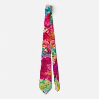 Fuchsia Neck Tie Slips