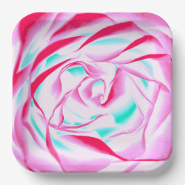 Fuchsia och Pappra plattor för vattenbruk