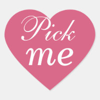 Fuchsia och vit Plocka me
