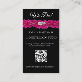 Fuchsia Orchids- We Do-Bröllop Ringar-Registry- Visitkort