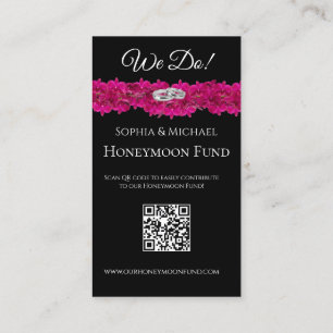 Fuchsia Orchids- We Do-Bröllop Ringar-Registry- Visitkort