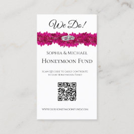 Fuchsia Orchids- We Do-Bröllop Ringar-Registry- Visitkort