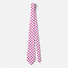 Fuchsia polka dots slips