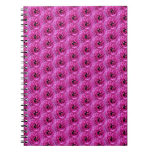 Fuchsia Ranunculus - Modern Blommigt Design Anteckningsbok