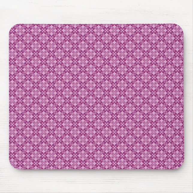 Fuchsia Stylishly Chic Mousepad Musmatta (Framsidan)