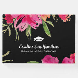 Fuchsia | Svarta Blommigten Studenten Gästböcker