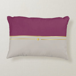 Fuchsia & Taupe Haven Prydnadskudde