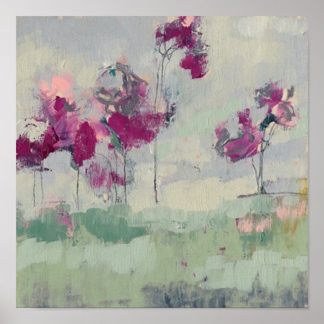 Fuchsia Treeline Poster (Framsidan)