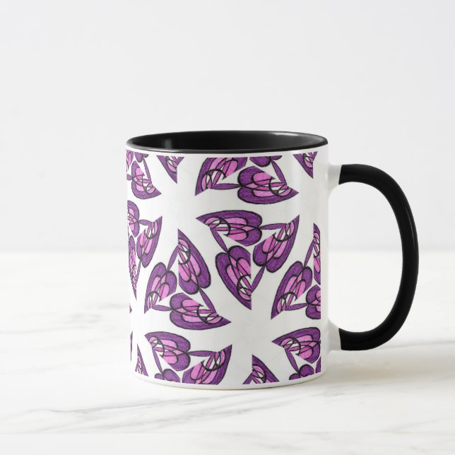 Fuchsia Tristar Mugg (Höger)