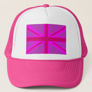 Fuchsia Union Jack Keps