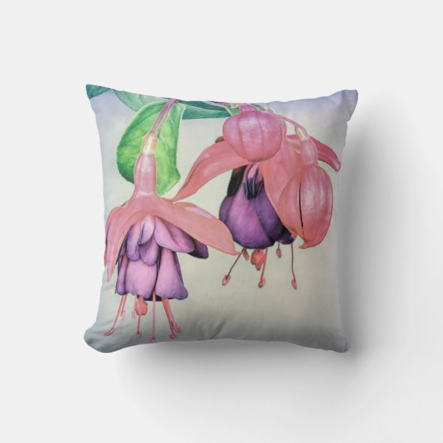 Fuchsiskuddar Kudde (Framsida)