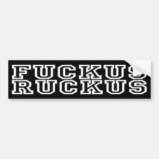 Fuckus Ruckus Bildekal