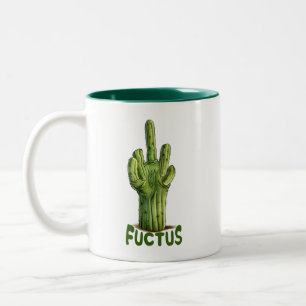 Fuctus, Naughty Plant Två-Tonad Mugg