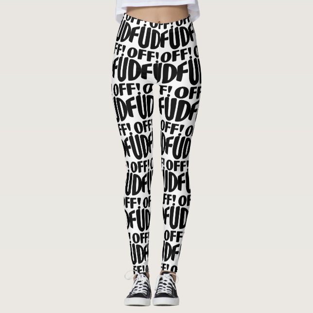 Fud av! Leggings (Framsida)