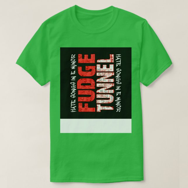 Fudge Tunnel Hate Sång in E Miner T Shirt (Design framsida)